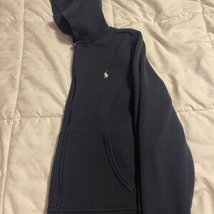 Polo by Ralph Lauren Navy Hoodie with Embroidered Logo